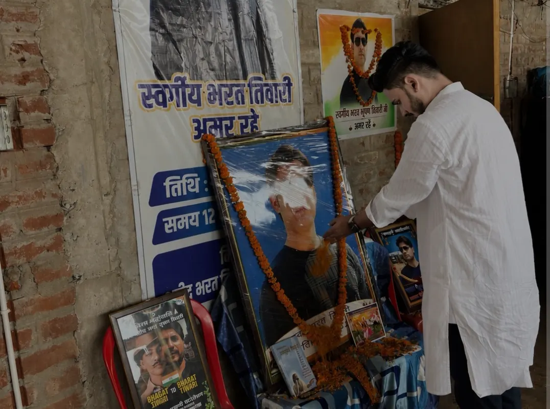 Dibyesh Pandey Offers Condolences to Bharat Tiwari's Family